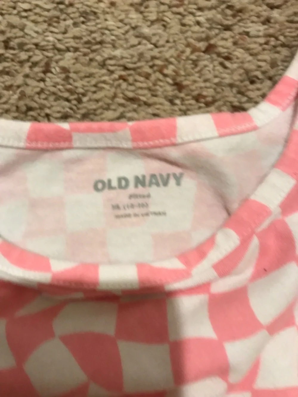 Old Navy 15” armpit